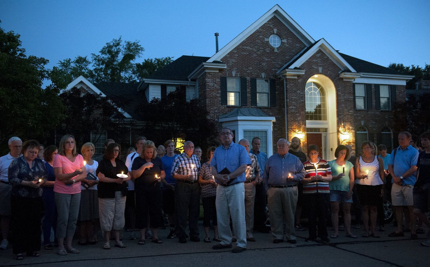 Vigil for missing Sunset Hills woman